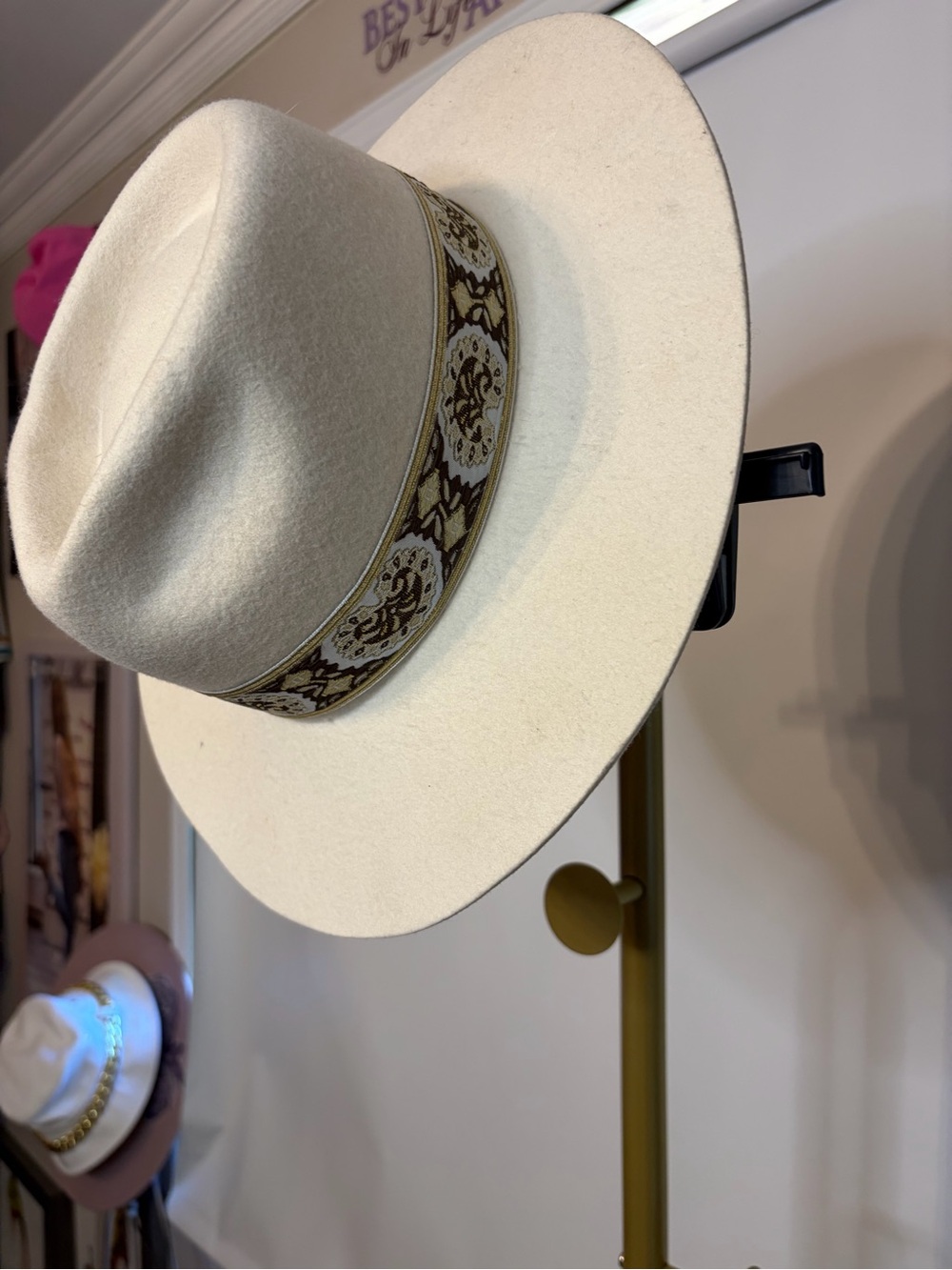 Lack of Color Ivory Wool Felt Rancher Hat | Medium 57cm